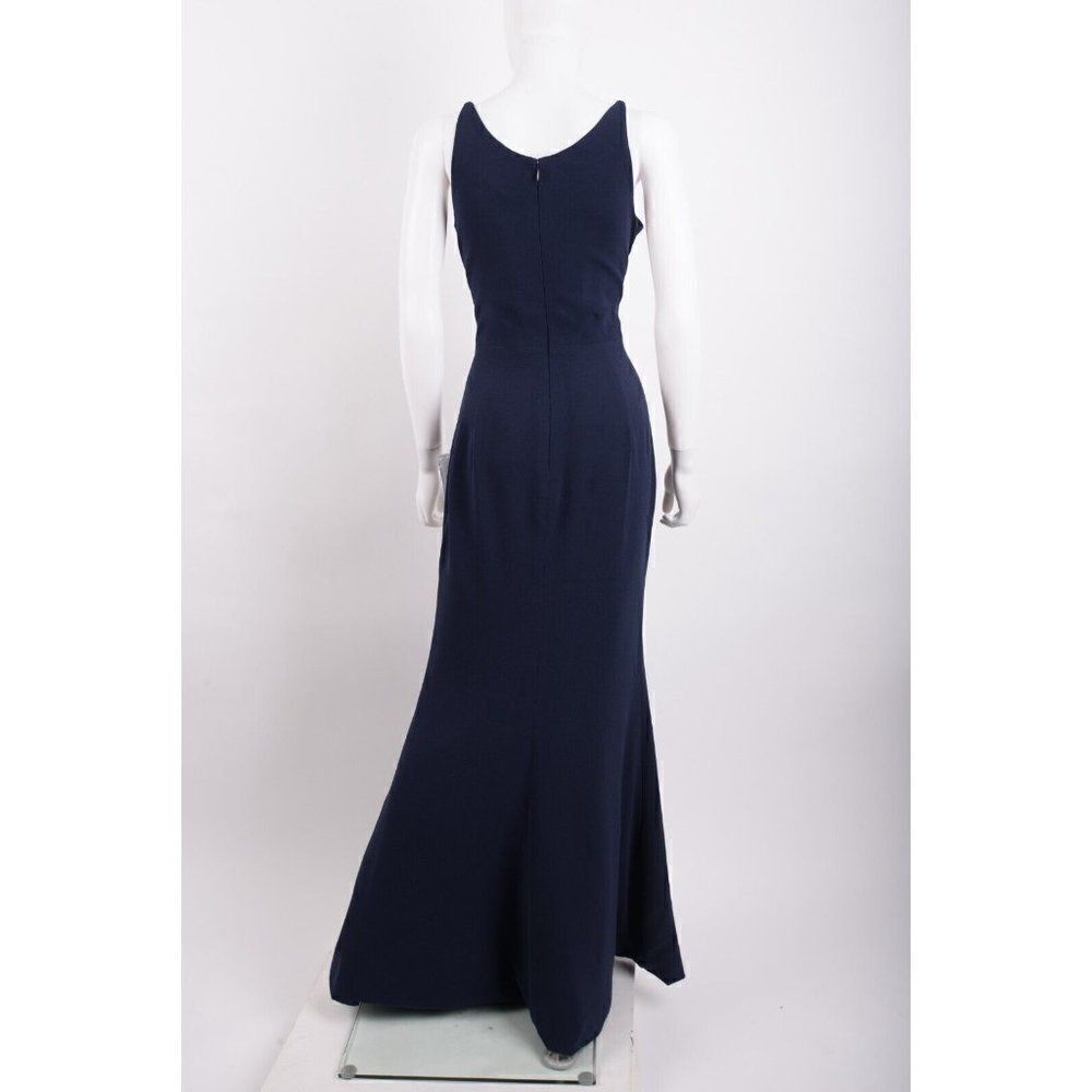 Dress The Population Womans Iris Evening Gown Dress Sz M Midnight Navy Blue NWT - Picture 6 of 7